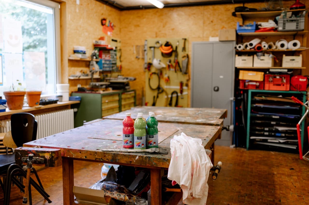 Blick in die Werkstatt